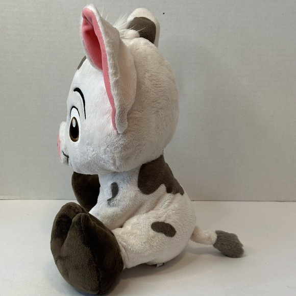 Disney Parks Pua Big Feet Plush Stuffed Animal, White/Pink/Brown 10 inches Moana - Picture 2 of 14